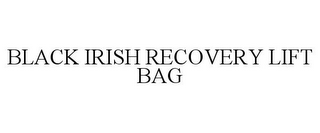 BLACK IRISH RECOVERY LIFT BAG