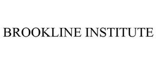 BROOKLINE INSTITUTE