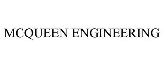 MCQUEEN ENGINEERING