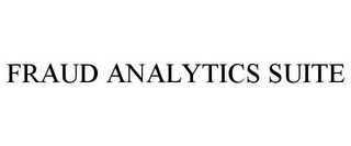 FRAUD ANALYTICS SUITE
