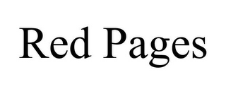 RED PAGES