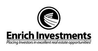 ENRICH INVESTMENTS PLACING INVESTORS IN EXCELLENT REAL ESTATE OPPORTUNITIES!