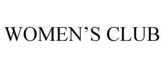 WOMEN'S CLUB