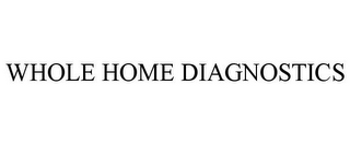 WHOLE HOME DIAGNOSTICS