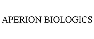 APERION BIOLOGICS