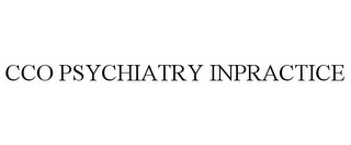 CCO PSYCHIATRY INPRACTICE