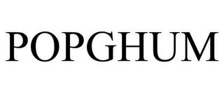 POPGHUM