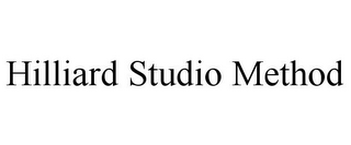 HILLIARD STUDIO METHOD