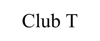 CLUB T