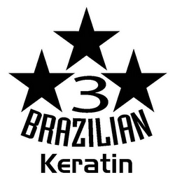 3 BRAZILIAN KERATIN