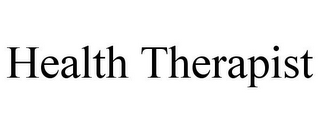 HEALTH THERAPIST