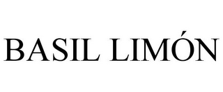 BASIL LIMÓN