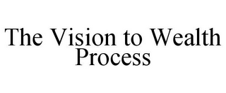 THE VISION TO WEALTH PROCESS