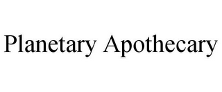 PLANETARY APOTHECARY