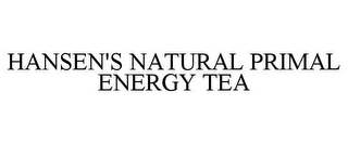 HANSEN'S NATURAL PRIMAL ENERGY TEA