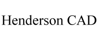 HENDERSON CAD