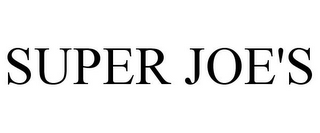 SUPER JOE'S