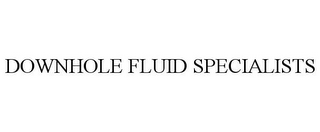 DOWNHOLE FLUID SPECIALISTS