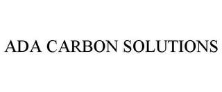 ADA CARBON SOLUTIONS