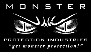 MONSTER PROTECTION INDUSTRIES "GET MONSTER PROTECTION!"