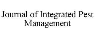 JOURNAL OF INTEGRATED PEST MANAGEMENT