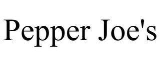 PEPPER JOE'S