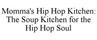 MOMMA'S HIP HOP KITCHEN: THE SOUP KITCHEN FOR THE HIP HOP SOUL