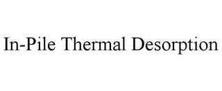 IN-PILE THERMAL DESORPTION