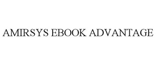 AMIRSYS EBOOK ADVANTAGE