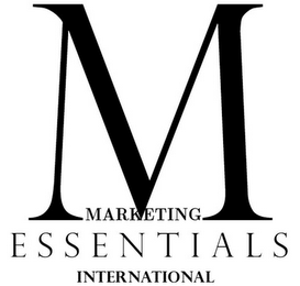 M MARKETING ESSENTIALS INTERNATIONAL