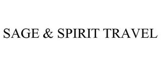 SAGE & SPIRIT TRAVEL