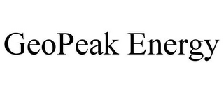 GEOPEAK ENERGY