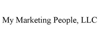 MY MARKETING PEOPLE, LLC