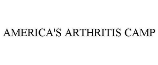 AMERICA'S ARTHRITIS CAMP