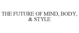 THE FUTURE OF MIND, BODY, & STYLE