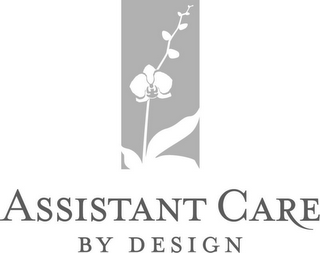 ASSISTANT CARE BY DESIGN
