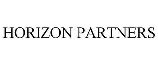 HORIZON PARTNERS