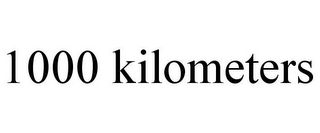 1000 KILOMETERS