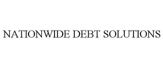 NATIONWIDE DEBT SOLUTIONS