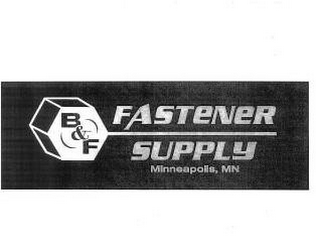 B&F FASTENER SUPPLY MINNEAPOLIS, MN