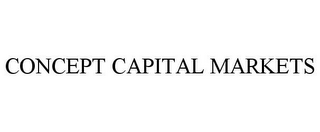 CONCEPT CAPITAL MARKETS