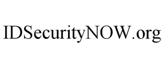 IDSECURITYNOW.ORG