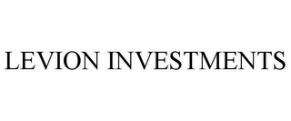 LEVION INVESTMENTS