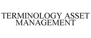 TERMINOLOGY ASSET MANAGEMENT