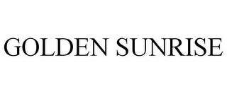 GOLDEN SUNRISE