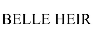 BELLE HEIR