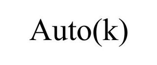 AUTO(K)