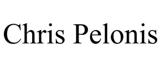 CHRIS PELONIS