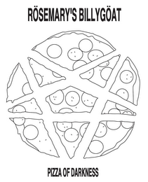 RÖSEMARY'S BILLYGÖAT PIZZA OF DARKNESS