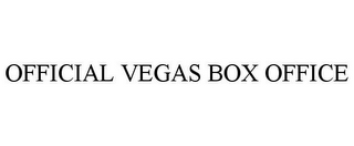 OFFICIAL VEGAS BOX OFFICE